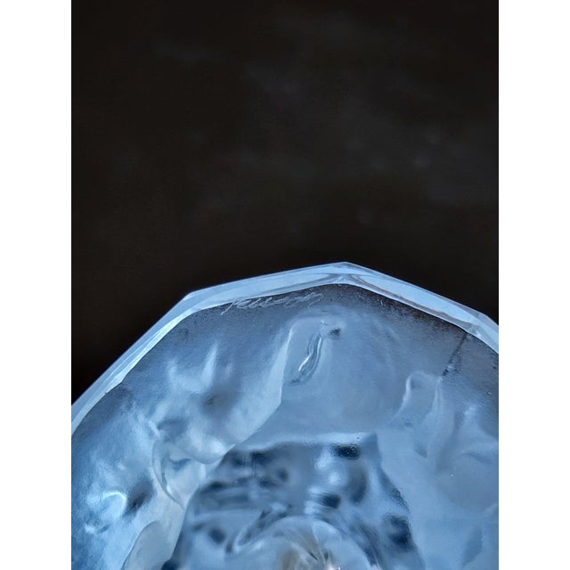 1930s 1930s Art Deco Bacchantes Frosted Vase Signed For Sale - Image 5 of 7