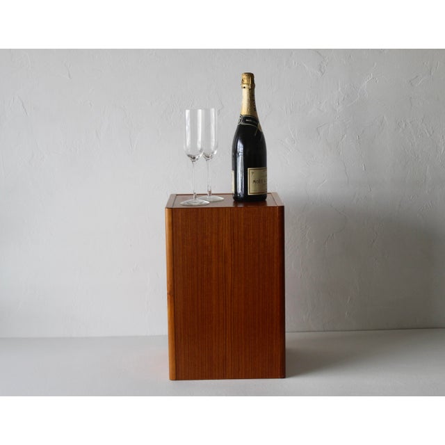 1970s FBJ Møbler Danish Scandinavian Modern Teak Pedestal Plant Stand End Side Table For Sale - Image 17 of 17