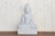 Contemporary Tall White Marble Burmese Buddha For Sale - Image 3 of 10