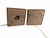 Brass 1960s Mid-Century Modern Sculptural Walnut & Brass Table Lamps, Pair For Sale - Image 8 of 8