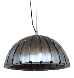 Calotta Pendant Lamp in Stainless Steel by Elio Martinelli for Martinelli Luce, 1970s
