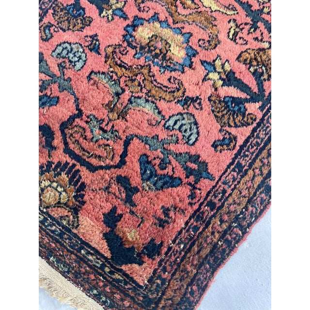 Persian 1930s Plush Lilihan Hamadan Sarouk Rug 2.8 x 4 For Sale - Image 3 of 8