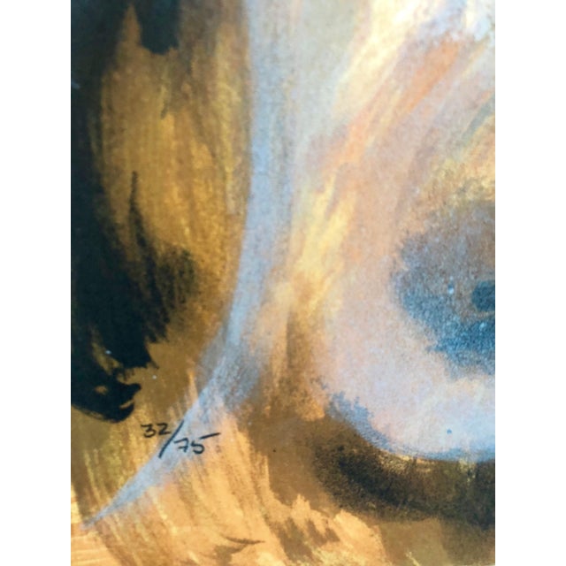 Sandro Chia, Large lithograph Italian Post Modernist Bright Figurative Pop Art Cubism, c.1980-1990 For Sale - Image 4 of 6