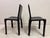 Vintage Black Leather Cab Dining Chairs by Mario Bellini for Cassina, 2000s, Set of 6 For Sale - Image 12 of 18