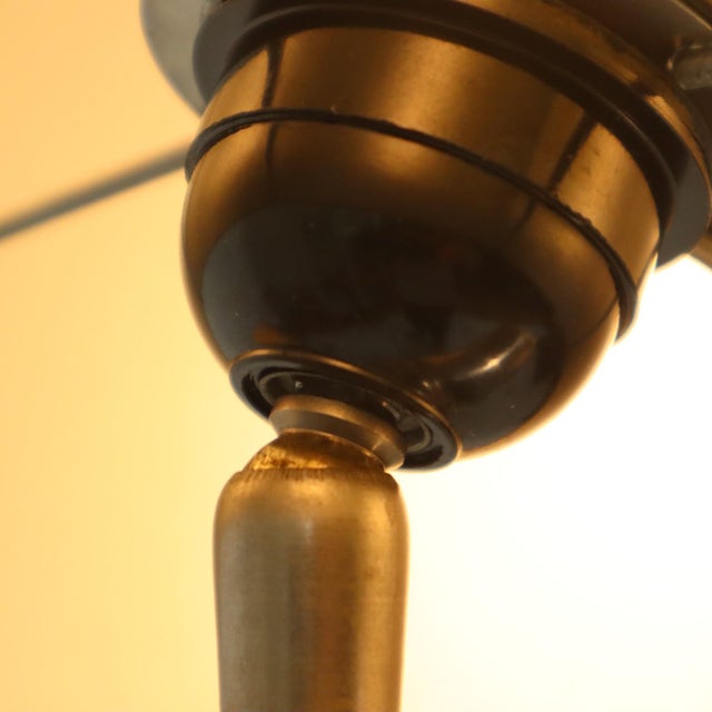 Floor Lamp in Stainless Steel and Granite Base For Sale - Image 11 of 18