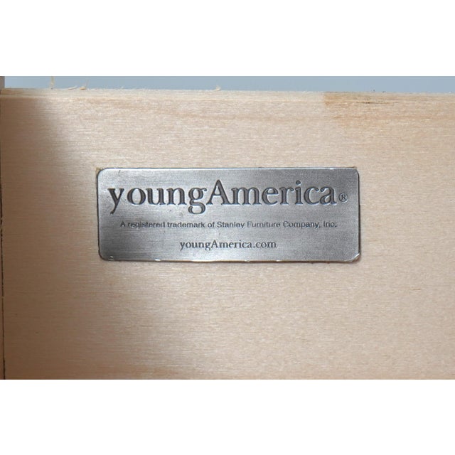 Stanley Young America Cherry 6 Drawer Chest For Sale - Image 15 of 16