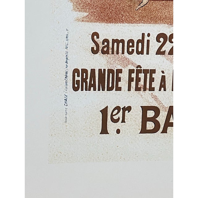 Wood Framed Vintage Jules Cheret Theatre De l'Opera Poster For Sale - Image 7 of 11