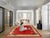 Pasargad DC Red Color Fine Antique Chinese Art Deco Rug For Sale In Washington DC - Image 6 of 10