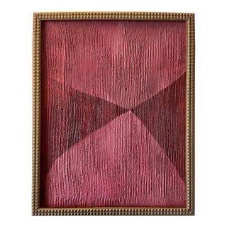 2025 "Primula" Contemporary Abstract Painting on Canvas by Artist r.k. Red For Sale