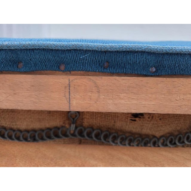 Danish Armchair in Wool and Lacquered Beechwood by Fritz Hansen, 1970s For Sale - Image 15 of 18