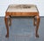Victorian Hand Carved Queen Anne Legs Piano Stool For Sale - Image 3 of 13