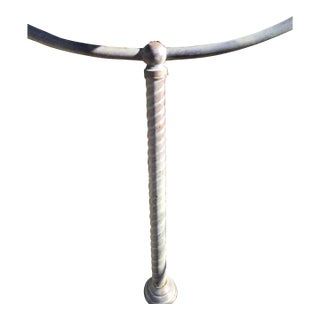 Very Nice Large Bird Cage Stand With Round Hoop For Sale