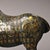 Metal Large Bronze Ox Statue With Gold Inlay, Ancient Script and Dragon Motifs For Sale - Image 7 of 10