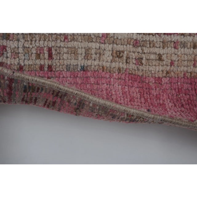 1960s Distressed Human Pictorial Kurdish Runner Rug For Sale - Image 9 of 13