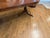 Traditional Oval Banded Mahogany Double Pedestal Dining Table by Leighton Hall - Showroom Sample For Sale - Image 10 of 12