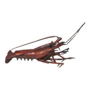 Japanese Articulated Copper Ebi Jizai Okimono