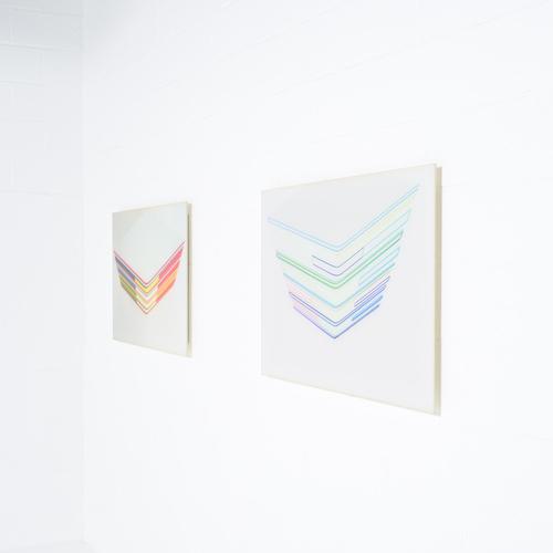 Abstract Artworks in Acrylic Glass, 1970s, Set of 2 For Sale - Image 4 of 18