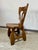 Brown 1970s Mid Century Guillerme Et Chambron Style Oak Dining Chairs, Set of 6 For Sale - Image 8 of 12