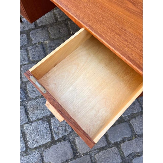 Vintage Teak Desk, Denmark For Sale - Image 10 of 11