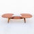 1960s Restored Space Age Biomorphic Two Tier Coffee Table in Solid Walnut, Attributed For Sale - Image 12 of 12