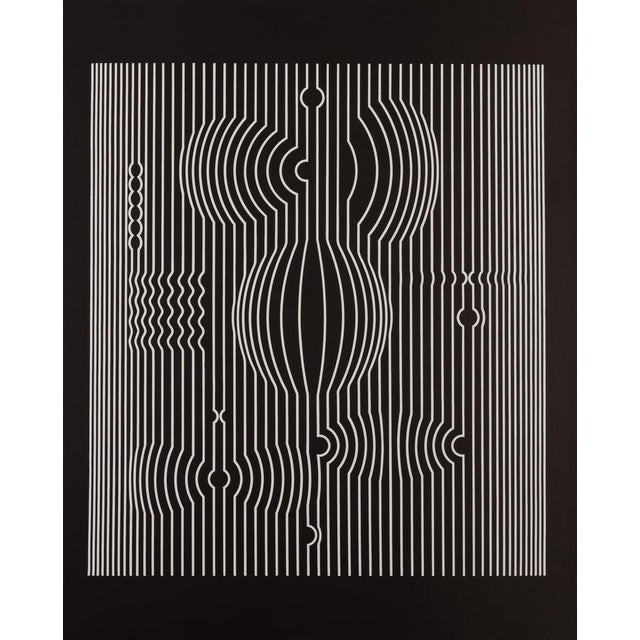Victor Vasarely, MANIPUR, Lithograph For Sale - Image 6 of 6