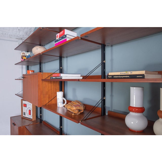 Selex Bookcase from Barovero, 1960s For Sale - Image 6 of 12