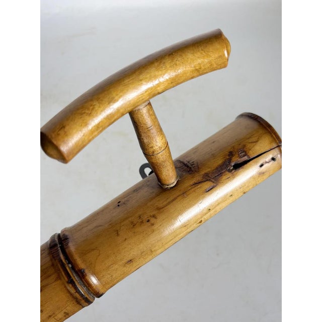 Wooden Coat Rack, France, 1960s For Sale - Image 6 of 15