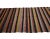 Striped Colorful Vintage Kilim Rug For Sale - Image 4 of 7