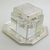 Silver Vintage Italian Handmade Genuine Silver Inkwell in Glass and Silver with Tray from Prato Tuscany, 1970s For Sale - Image 8 of 18