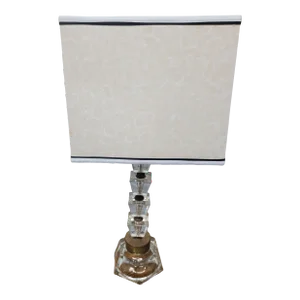 Mid 20th Century Vintage Karl Springer Style Lucite Table Lamp