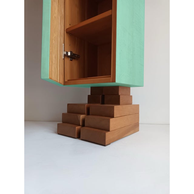 Green Mayan Totem Green by Pietro Meccani for Meccani Design For Sale - Image 8 of 15