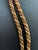 Huge 32.5” Luxury Brown and Goldtone Ribbon Tassel Curtain Tie - Back - 4 PCS in Stock, Price for One For Sale - Image 4 of 6