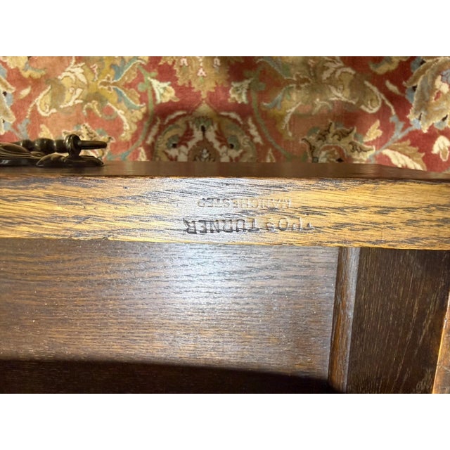 Wood Antique Dining Table in Oak, 1890s For Sale - Image 7 of 10
