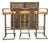 Vintage Brass Modular Bar with Bar Stools from Maison Jansen, 1970, Set of 5 For Sale