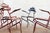 Weathered Metal Chairs, Set of 4 For Sale - Image 6 of 11