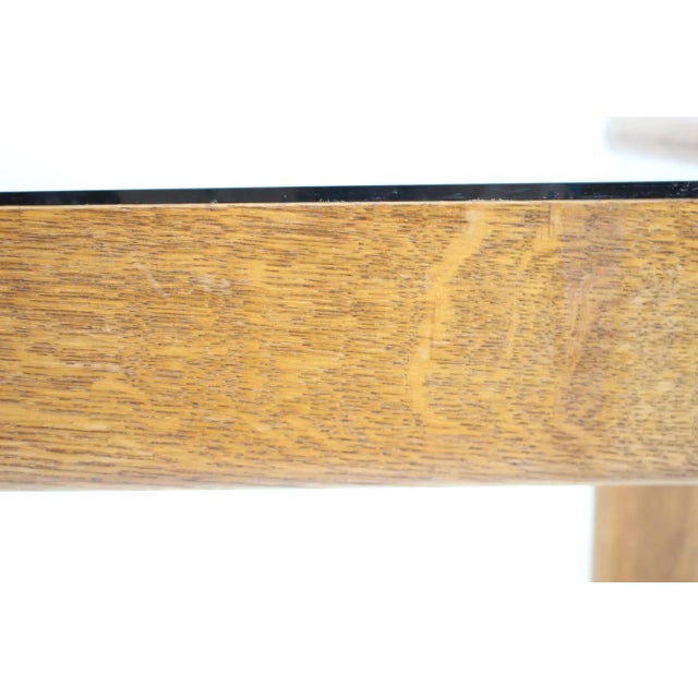 1960s Oak and Glass Coffee Table, Finland, 1960s For Sale - Image 5 of 9
