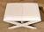 Mid-Century Modern Mid 20th Century Pair X-Frame Footstools - 2 Pieces For Sale - Image 3 of 6
