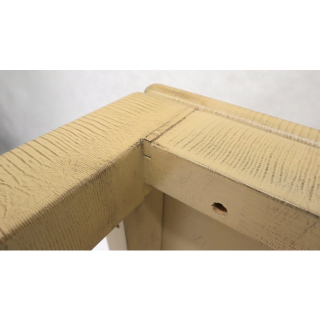 Karl Springer Embossed Leather Square Game Dining Table For Sale - Image 11 of 13