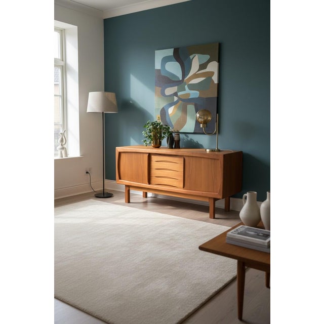 1970s Sideboard in Teak by H. P. Hansen and Burchardt Nielsen for Dyrlund, 1960s For Sale - Image 5 of 15
