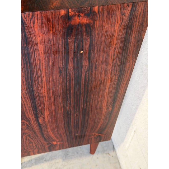 Hjørnebo Møbelfabrik Rosewood Storage Sideboard Danish Mid-Century Modern 1960s For Sale - Image 10 of 13