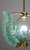 1950s Extra Rare Green Acquamarine Art Deco Barovier E Toso Chandelier For Sale - Image 15 of 16
