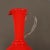 Italian Large Red Murano Glass Jug, 1950s For Sale - Image 3 of 6