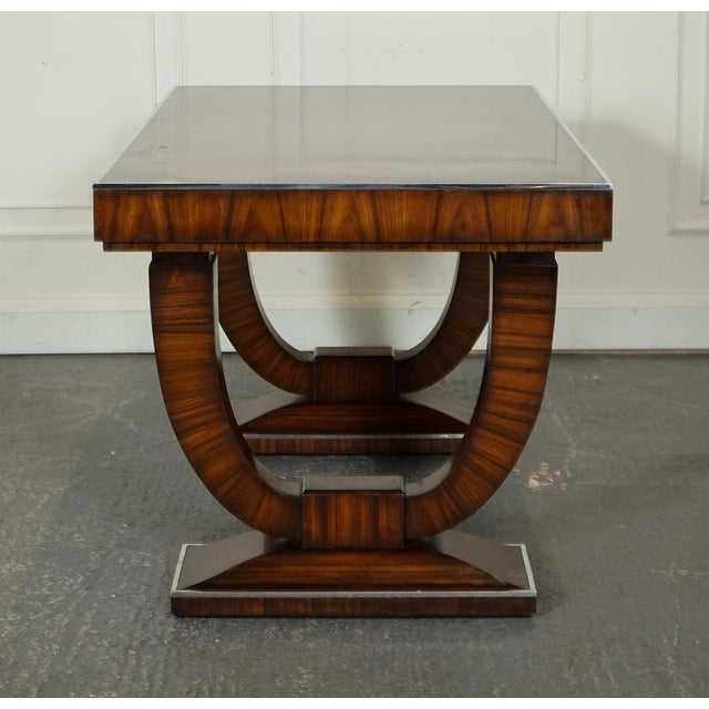 Art Deco Office Double Sided Drawers Desk from Theodore Alexander For Sale - Image 15 of 18