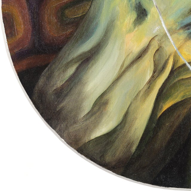 Turtle With a Macaroon Crown No. 2 - Playful Animal and Dessert Original Artwork by Jj Galloway For Sale - Image 4 of 9