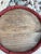Antique Nail Keg Cask Barrel Painted Red With Twisted Metal Wire Bands For Sale - Image 11 of 12