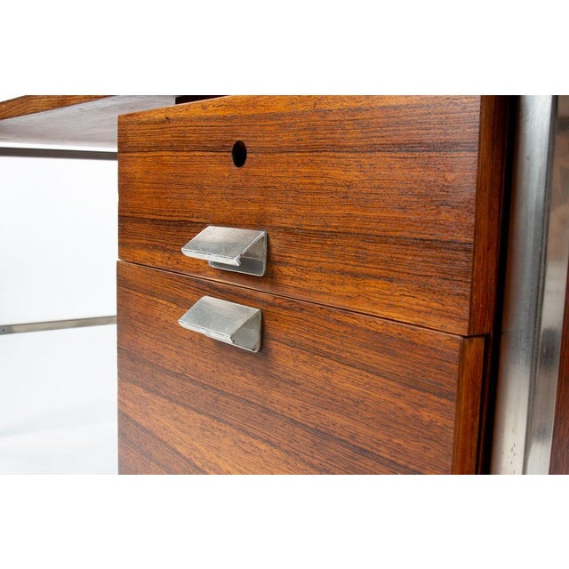 Rosewood Desk by Alain Richard for Meuble TV, France, 1960s For Sale - Image 9 of 16