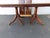 Mahogany Set of Dining Table Six Shield Back Chairs and 2 Leaves 6563 For Sale - Image 12 of 17