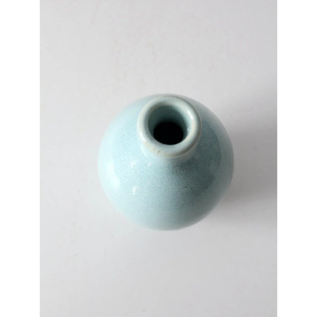 Late 20th Century Vintage Studio Pottery Vase For Sale - Image 5 of 8