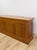 Antique Style Oak Office Credenza With Locking Doors and Finished Back For Sale In Tampa - Image 6 of 17