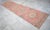 1960s Traditional Turkish Runner Rug Hand Knotted Distressed Low Pile Pink Hallway Decor For Sale - Image 6 of 13